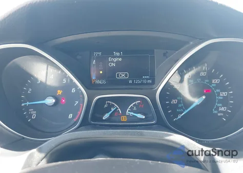 2014 Ford Focus Titanium из США, поврежденный, VIN 1FADP3N21EL429653